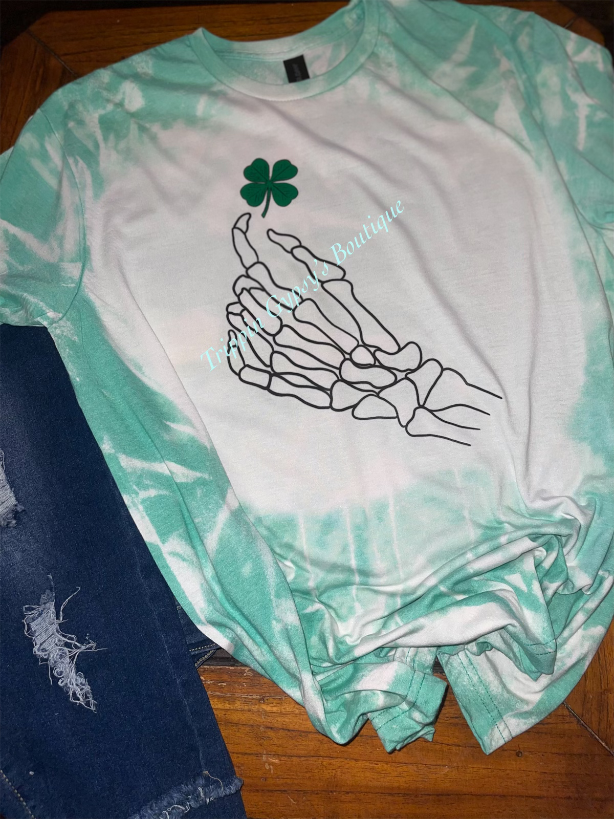 Skeleton Shamrock